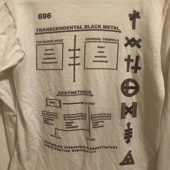 Liturgy H.A.Q.Q. Four Sided Transcendental Black Metal Longsleeve - Picture 3 of 5